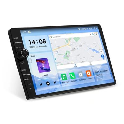 10.1&quot; Écran tactile 2 32 Go Full-fit Android Media Player DVD 2 Din Navigation voiture Radio 360 Panorama CarPlay-Android Auto