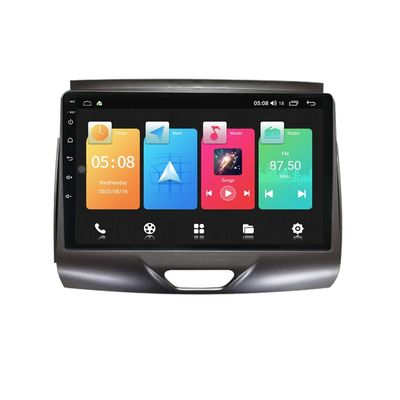 2Din Android 12.0 Lecteur stéréo GPS automatique pour voiture pour radio universelle à écran tactile de 9"