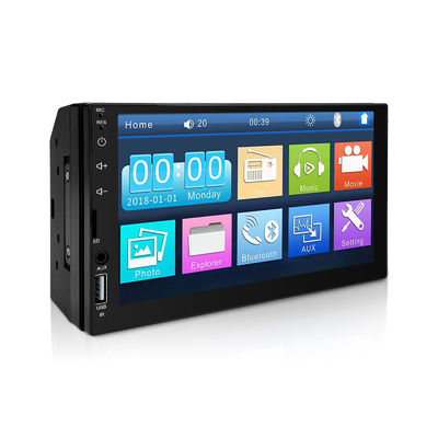 178*102mm Taille écran tactile HD Lecteur MP5 de voiture avec Bluetooth Carplay et caméra arrière