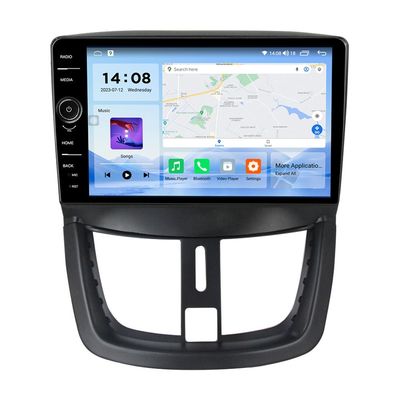 Mettez à niveau votre Peugeot 206 avec notre lecteur de DVD universel pour voiture Navigation GPS et WiFi 4G