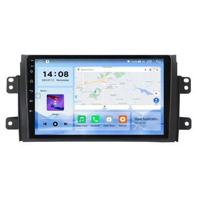 Une interface utilisateur personnalisée 8 Core 2 Din Android 12 Carplay Autoradio GPS pour Suzuki SX4 2006 2013