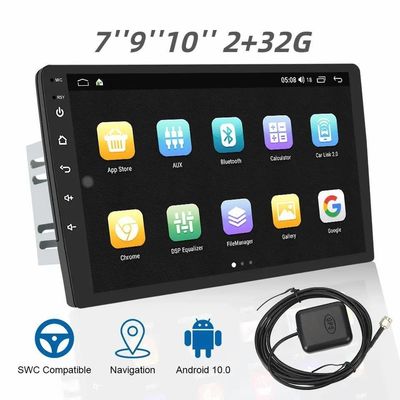 Émetteur FM d'origine Stéréo de voiture Android avec écran tactile 7/9/10 pouces et Wifi GPS