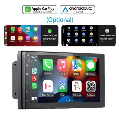 Lecteur de DVD de voiture à écran tactile de 7 pouces avec placement universel