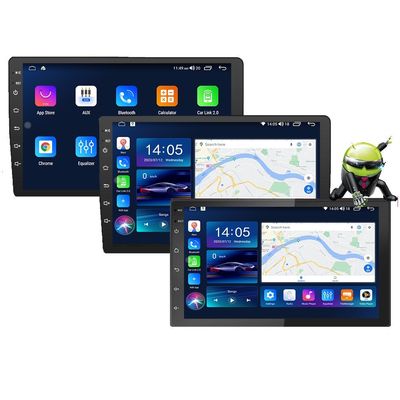 8 * CortexTM A55 1.6 GHz CPU 10,1 pouces 2 Din Radio de voiture pour l' équipement universel de voiture et 4 64G de stockage Android Autoradio