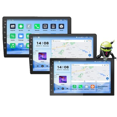 Universal 2 Din QELD/IPS avec écran tactile Lecteur radio Carplay avec fonction écran partagé