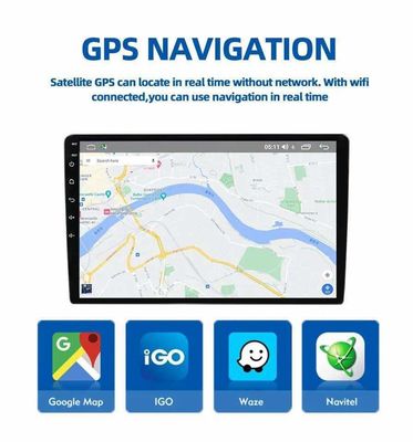Taille de l'écran de 9 pouces Android 11 Radio de voiture stéréo avec interface utilisateur intégrée et 2 flash de mémoire 32G