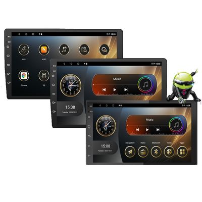 4 cœurs CPU 10,1 pouces 2 Din Écran tactile Navigation GPS Radio de voiture Android pour universel