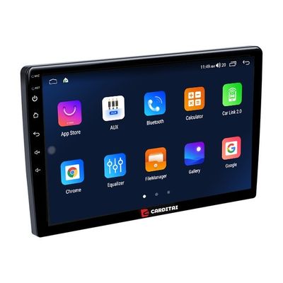 Android 10 QLED 8581 Écran DSP Carplay Radio de voiture Navigation 2 din 9 pouces GPS universel 4G Wifi