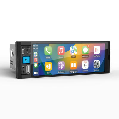 Car Radio Wireless Carplay 1Din MP5 Player avec multimédia FM/AM/RDS et Bluetooth