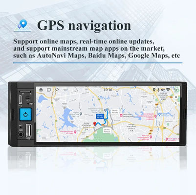 Car Radio Wireless Carplay 1Din MP5 Player avec multimédia FM/AM/RDS et Bluetooth