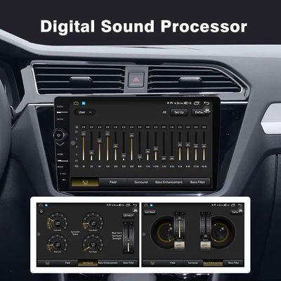 Écran tactile de 13 pouces Android 12 Lecteur multimédia pour voiture avec WiFi intégré et navigation GPS