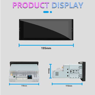 6Lecteur de DVD universel de voiture de.86 pouces avec Carplay GPS Navigation et Mirror Link Support