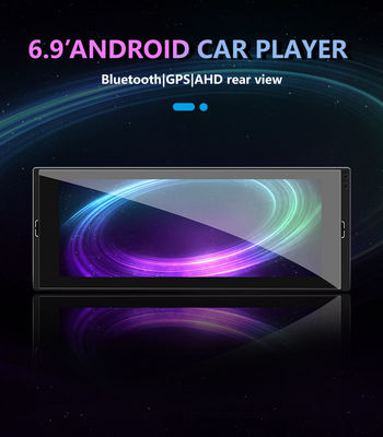 Radio stéréo de voiture universelle 6.86 pouces écran tactile Android Autoradio avec écran partagé