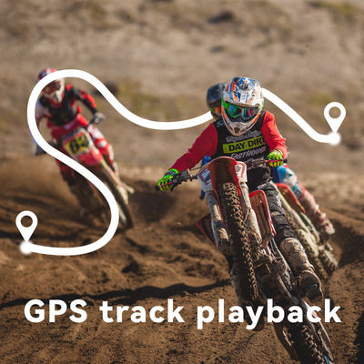 Navigation de moto portable GPS 5 pouces sans fil Apple Carplay et Android Auto