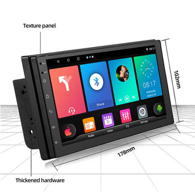 Disponible en plusieurs langues 7 pouces Android Stereo de voiture avec navigation GPS et écran tactile