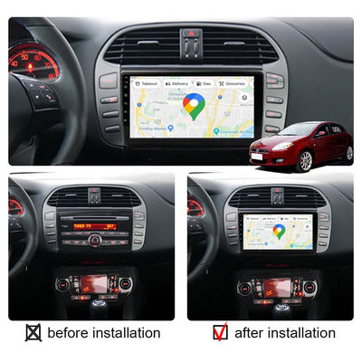 Écran tactile Android de 9 pouces avec système de navigation GPS et fonction de lien miroir