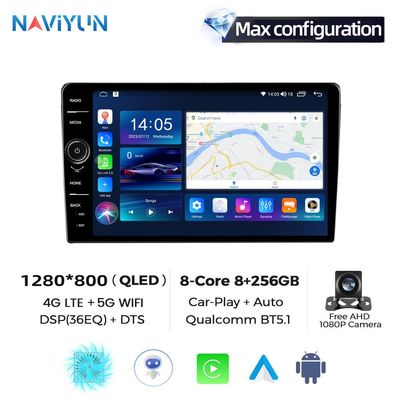 9 pouces de jeu de voiture BT FM écran tactile Lecteur vidéo de voiture universel Double Din Android 2Din