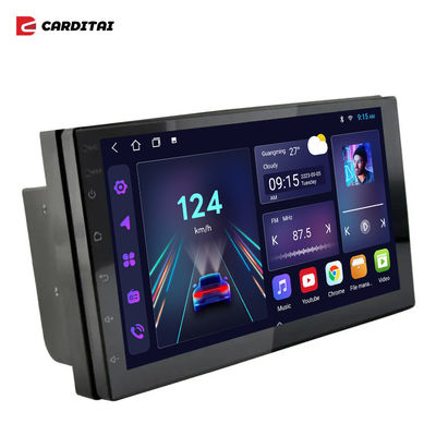 1 lecteur multimédia pour voiture à écran tactile de 16 Go avec CarPlay sans fil intégré et port AUX