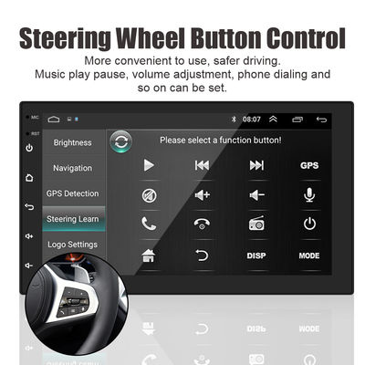 1G 16G Memory Car MP5 Player avec support de caméra à vue arrière et contrôle du volant