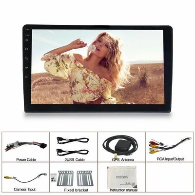 10.1 pouce Universal 2 Din Android Car Stereo avec lecteur multimédia DSP 32EQ RDS