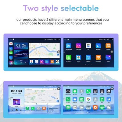 10.1&quot; Écran tactile 2 32 Go Full-fit Android Media Player DVD 2 Din Navigation voiture Radio 360 Panorama CarPlay-Android Auto