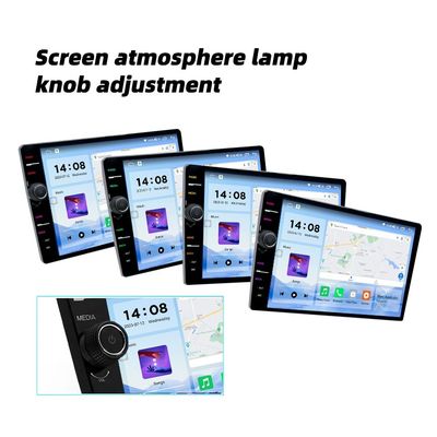 10.1&quot; Écran tactile 2 32 Go Full-fit Android Media Player DVD 2 Din Navigation voiture Radio 360 Panorama CarPlay-Android Auto