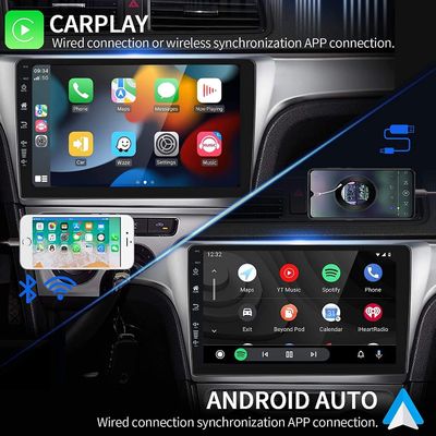 Carditai Android 10 QLED Car Audio 2 32G Unité de tête avec GPS intégré et écran 9/10 pouces