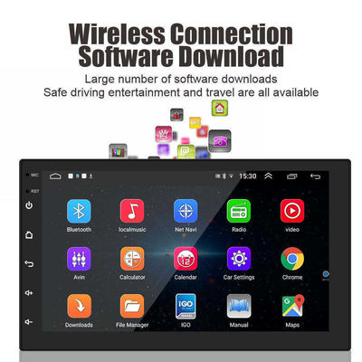 Stéréo de voiture Android universel de 9 pouces avec CarPlay sans fil intégré et écran tactile