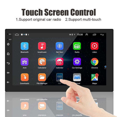 Stéréo de voiture Android universel de 9 pouces avec CarPlay sans fil intégré et écran tactile