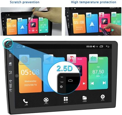 Carditai Android 10 QLED Car Audio 2 32G Unité de tête avec GPS intégré et écran 9/10 pouces