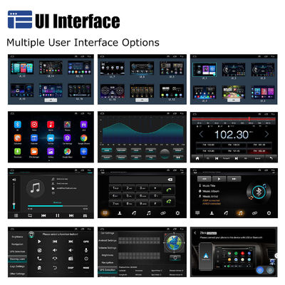 Carditai Android 10 QLED Car Audio 2 32G Unité de tête avec GPS intégré et écran 9/10 pouces