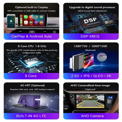 Navigation sur DVD Android de 9 pouces pour Chevrolet Cruze et autres combinaisons