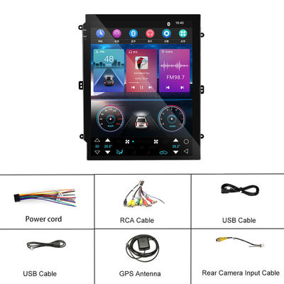Connexion USB 9,7 pouces Radio de voiture à écran vertical avec résolution 1280*800 et stéréo