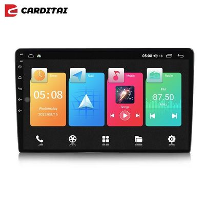 10Écran tactile de 1 pouce 2 radio de voiture Din avec fonction DSP Android OS et navigation BT