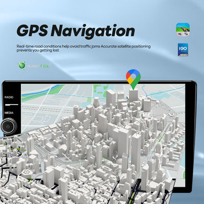 Le dernier lecteur multimédia Android 11 2 DIN avec écran tactile 9 pouces et GPS WIFI