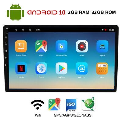 Modèle de voiture universel Radio de voiture 2 Din Android 12 Auto Carplay 7 &quot; 9 &quot; Lecteur multimédia