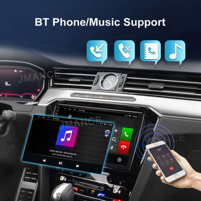 Écran tactile IPS/QLED de 9 pouces Android 12 Radio de voiture avec caméra arrière GPS Wifi et BT FM RDS