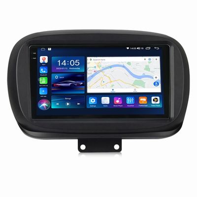FIAT 500 2007-2015 Lecteur audio stéréo de voiture avec 2DIN intégré et Apple Carplay