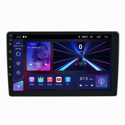 Stéréo audio de voiture universel 2din avec 2G 32G Android 10.0 DSP et écran tournant