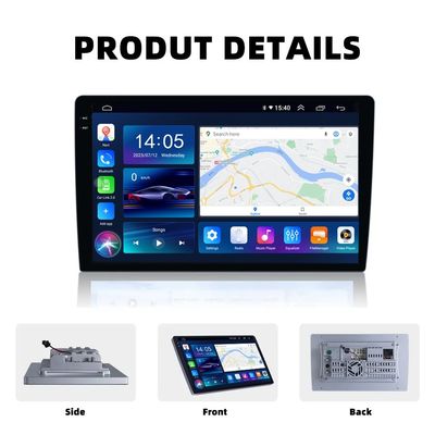 9 pouces radio universelle de voiture Android12 panneau d'affichage de voiture 5G Wi-Fi Lecteur de DVD de voiture Navigation GPS