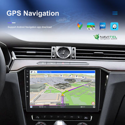 Universal Car 2 Din Android12 Carplay GPS TS7 Lecteur avec prise en charge de plusieurs langues