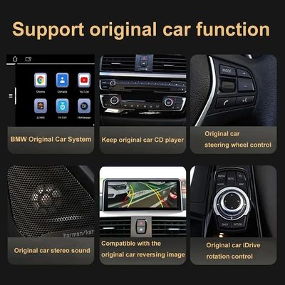 12.3' QLED Écran 4G LTE Wifi DSP Carplay Android Auto 2Din Radio de voiture Pour BMW / Benz / Audi Universal