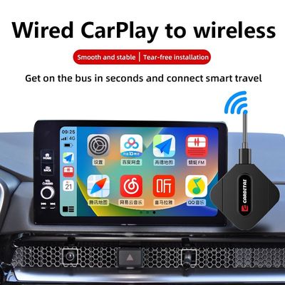 Portable CarPlay Android 13 vidéo multimédia sans fil Car Play Ai Box pour le purificateur d'air de voiture