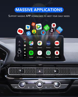 Boîte multimédia sans fil Android Auto et Apple Carplay avec un autre style de conception portable