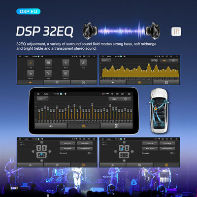 7/8/9/10/12/13 pouces Lecteur multimédia universel Android pour voiture DVD 2Din Navigation GPS Radio de voiture