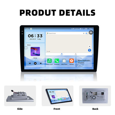 2 din Universal Carplay Android Radio avec 4G QELD et Bluetooth FM TF Multi Langue