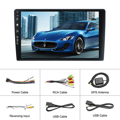 1280*800 Résolution 2 Din Radio de voiture avec Android Auto BT5.0 4G DSP RDS et Navigation GPS