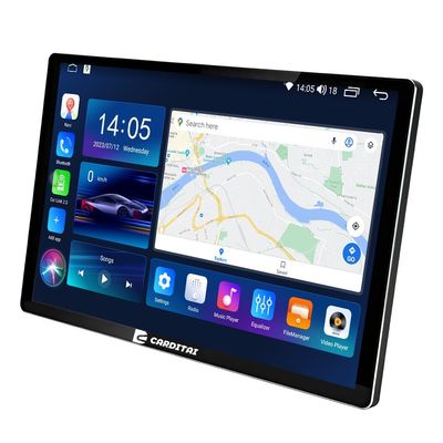 Contact Design 2Din Android Carplay DVD stéréo pour Nissan Kia Honda Toyota Opel Ford 13 pouces