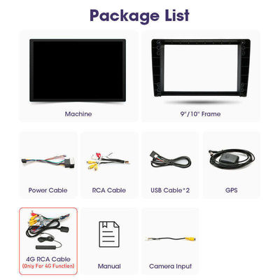 Contact Design 2Din Android Carplay DVD stéréo pour Nissan Kia Honda Toyota Opel Ford 13 pouces
