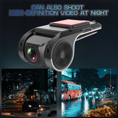 USB Car Dash Cam HD 1080P 170° Enregistreur grand angle avant ADAS Android DVR version de nuit